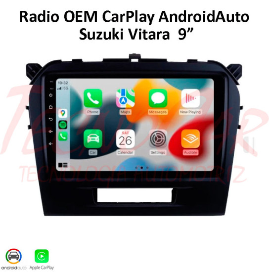 RADIO OEM 9 1 SUZUKI VITARA 2018 22 CARPLAY ANDROID AUTO